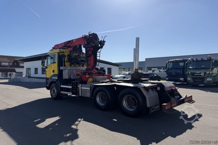 Truck mounted crane MAN TGS 33.480 6x4 SRX47 / Swiss-Vehicle