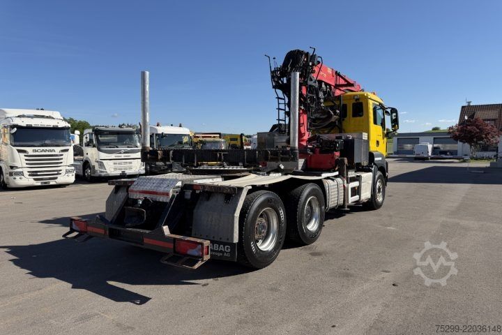 Truck mounted crane MAN TGS 33.480 6x4 SRX47 / Swiss-Vehicle