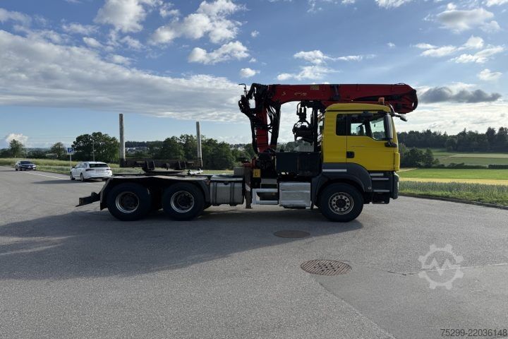 Truck mounted crane MAN TGS 33.480 6x4 SRX47 / Swiss-Vehicle
