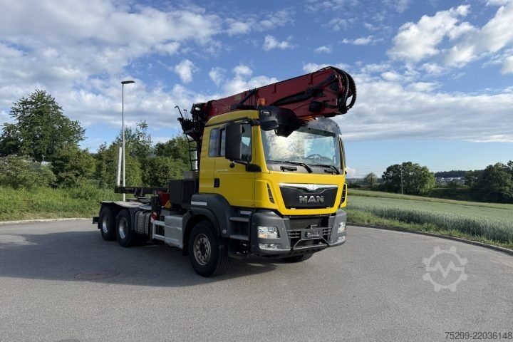 Truck mounted crane MAN TGS 33.480 6x4 SRX47 / Swiss-Vehicle