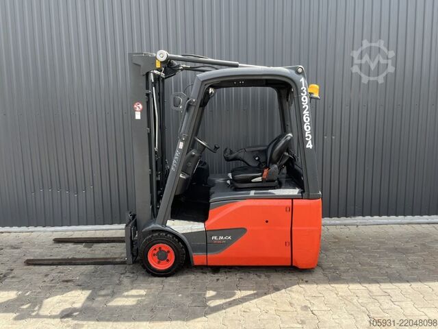 Electric 3-wheel forklift Linde E16-02