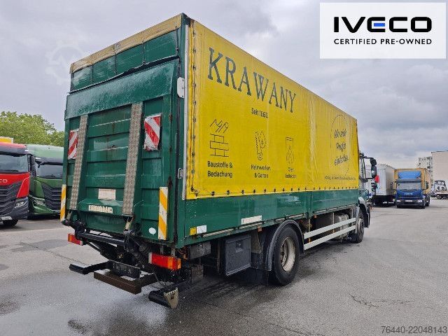 Flatbed truck with tarp IVECO AD190S31/P