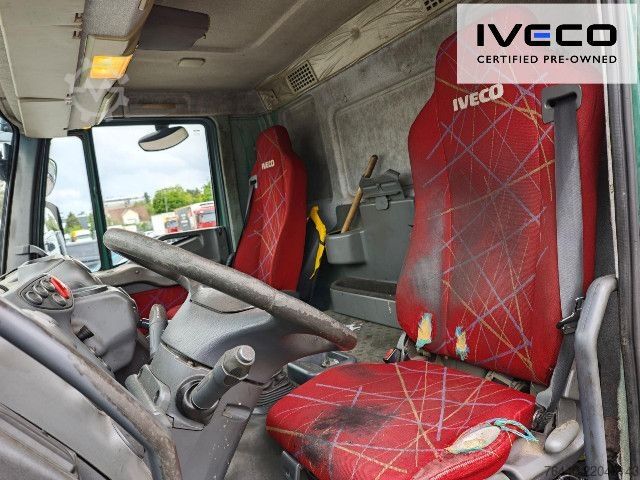 Flatbed truck with tarp IVECO AD190S31/P