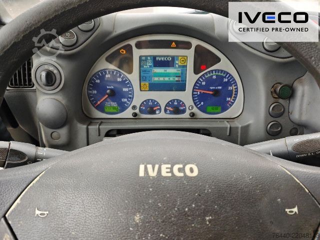 Flatbed truck with tarp IVECO AD190S31/P