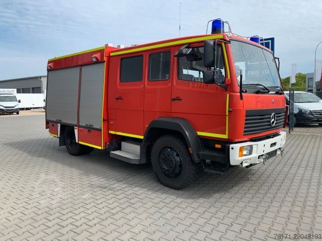 Box van MERCEDES-BENZ 917 AF 4x4 AHK Top Zustand