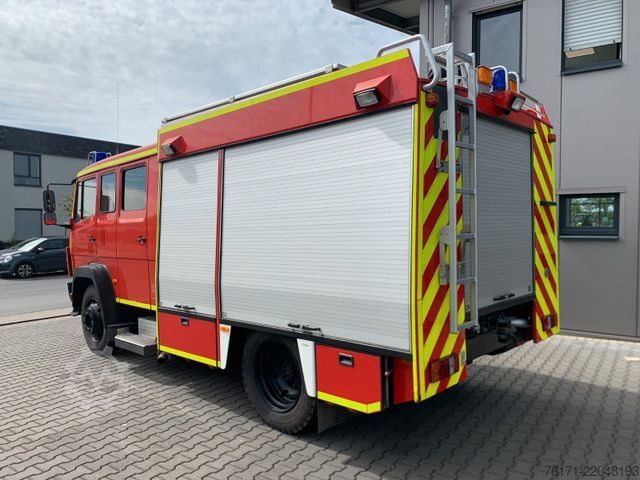 Box van MERCEDES-BENZ 917 AF 4x4 AHK Top Zustand