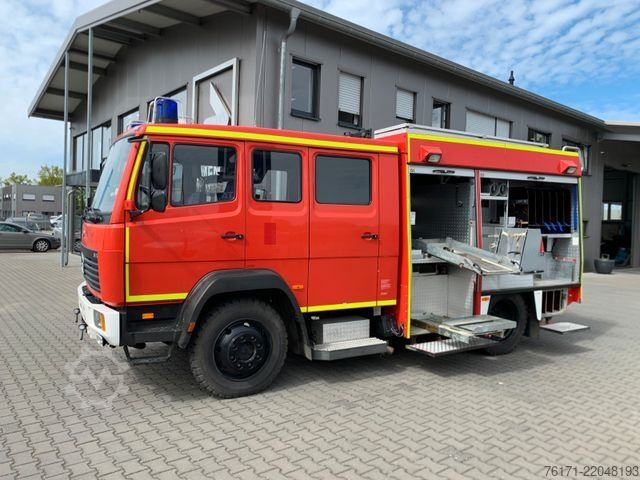 Box van MERCEDES-BENZ 917 AF 4x4 AHK Top Zustand