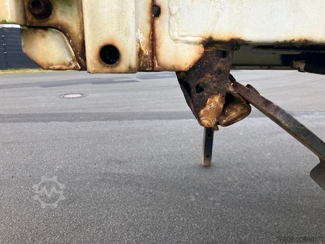 Swap body trailer KRONE Wechselbrücke Pritsche