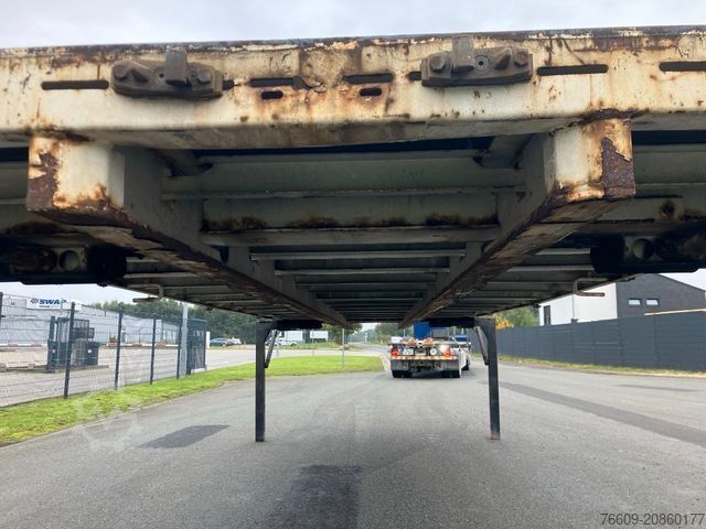 Swap body trailer KRONE Wechselbrücke Pritsche