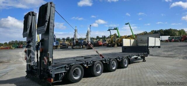 Low loader Goldhofer STZ-L4-42/80A / Teleskop 4.40m / Rampen / Remote