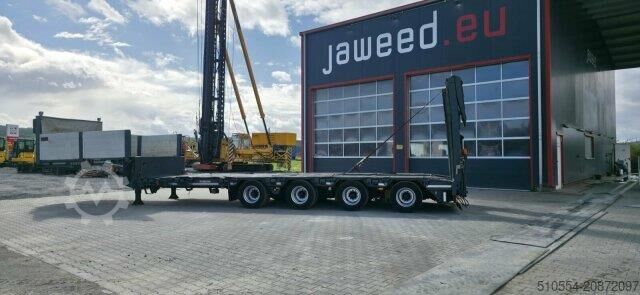 Low loader Goldhofer STZ-L4-42/80A / Teleskop 4.40m / Rampen / Remote