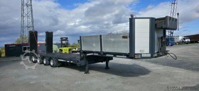 Low loader Goldhofer STZ-L4-42/80A / Teleskop 4.40m / Rampen / Remote