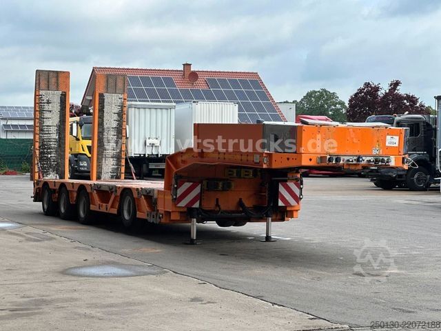 Low loader semitrailer FAYMONVILLE MULTIMAX 4.Achs Tieflader / REMORQUE/ AGGREGAT/