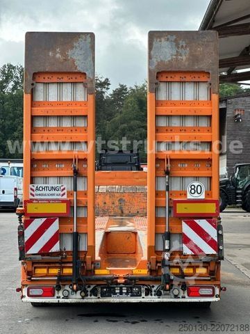 Low loader semitrailer FAYMONVILLE MULTIMAX 4.Achs Tieflader / REMORQUE/ AGGREGAT/