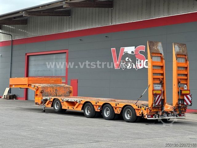 Low loader semitrailer FAYMONVILLE MULTIMAX 4.Achs Tieflader / REMORQUE/ AGGREGAT/