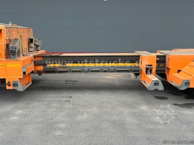 Low loader semitrailer FAYMONVILLE MULTIMAX 4.Achs Tieflader / REMORQUE/ AGGREGAT/