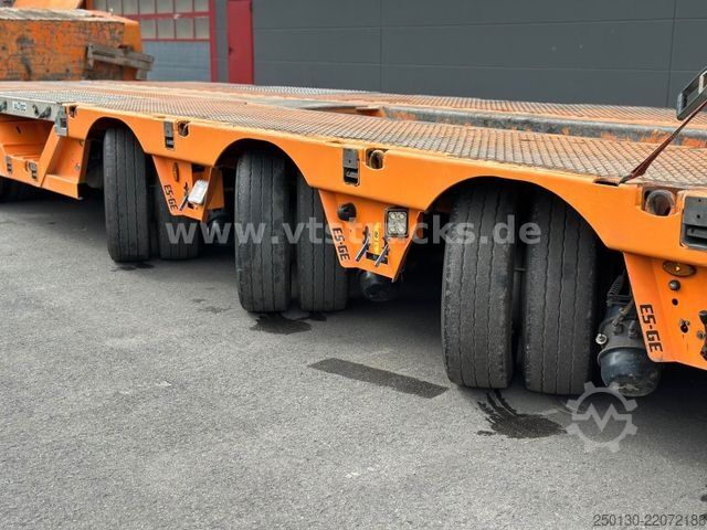Low loader semitrailer FAYMONVILLE MULTIMAX 4.Achs Tieflader / REMORQUE/ AGGREGAT/