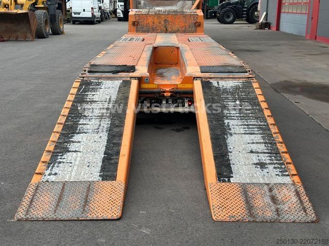 Low loader semitrailer FAYMONVILLE MULTIMAX 4.Achs Tieflader / REMORQUE/ AGGREGAT/