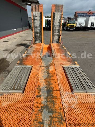 Low loader semitrailer FAYMONVILLE MULTIMAX 4.Achs Tieflader / REMORQUE/ AGGREGAT/