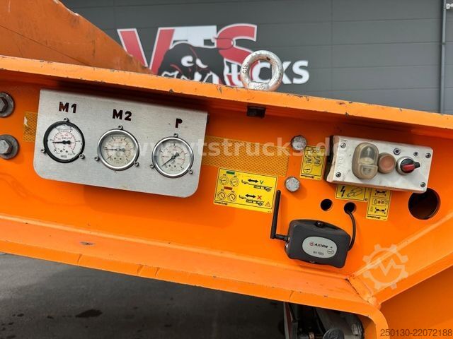 Low loader semitrailer FAYMONVILLE MULTIMAX 4.Achs Tieflader / REMORQUE/ AGGREGAT/