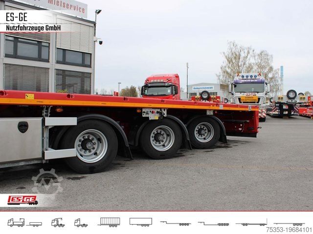 Auflieger mit Arbeitsbühne FAYMONVILLE Telemax Megatrailer - doppelt teleskopierbar