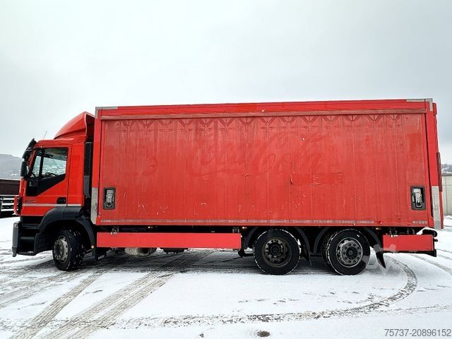 LKW mit Getränkeaufbau IVECO STRALIS 360 eev