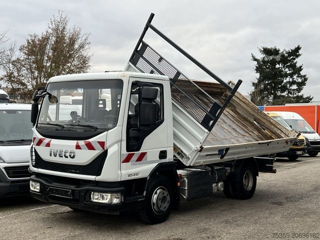 Three-way tipper van IVECO EuroCargo ML80E21 Klima 2x AHK 4,2m Meiller Kipp