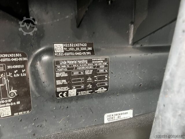 Treibgasstapler Linde H20T-01