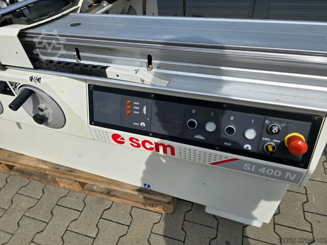 Sliding table saw SCM si400n