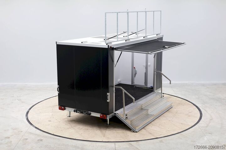 Promotional trailer Vezeko VE 27.46 SP | BLACK | PROMOTION | WERBETAFEL 460X216X235CM 2700KG | VERKAUFSANHÄNGER