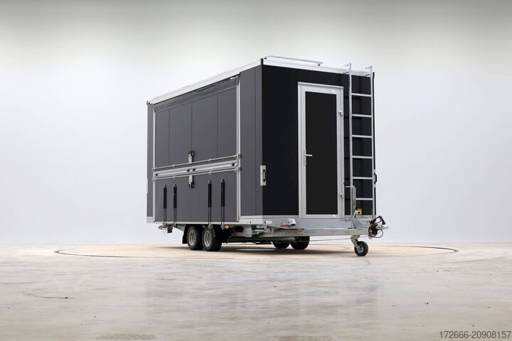 Promotional trailer Vezeko VE 27.46 SP | BLACK | PROMOTION | WERBETAFEL 460X216X235CM 2700KG | VERKAUFSANHÄNGER