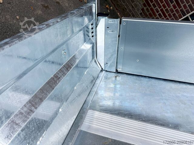 Rear tipper Brian James Trailer TIPPER 526-4020-35-2-12 | PENDELKLAPPE 400X200X30CM 3500KG RÜCKWÄRTSKIPPER | SCHWARZ