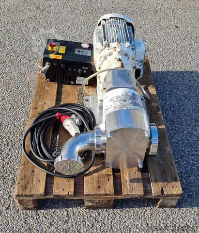 UNIBLOC Drehkolbenpumpe Edelstahl UNIBLOC Typ 551