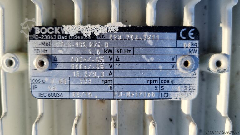 UNIBLOC Drehkolbenpumpe Edelstahl UNIBLOC Typ 551