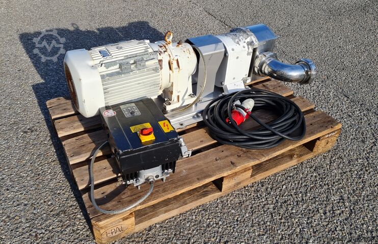 UNIBLOC Drehkolbenpumpe Edelstahl UNIBLOC Typ 551