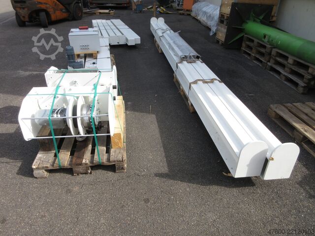 Kranhimmel Kran Hallenkran Kranbahn Altmann Portalkran Brückenkran Kettenzug NL 1250Kg Stahlbau 6x2,5m Reinraum