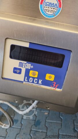 Bandmetalldetektor / Metallsuchgerät LOCK INSPECTION SYSTEMS MET30+ 3f