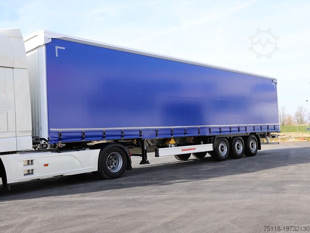 Curtain side semi-trailer Kässbohrer CENTINA FRANCESE