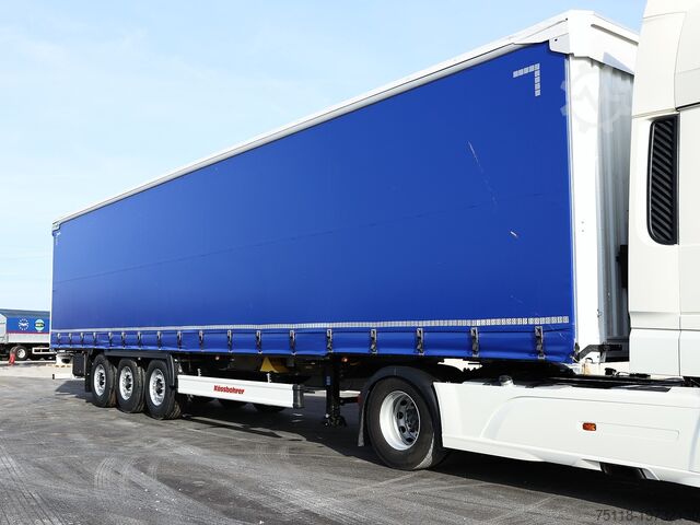 Curtain side semi-trailer Kässbohrer CENTINA FRANCESE