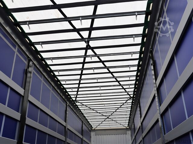 Curtain side semi-trailer Kässbohrer CENTINA FRANCESE