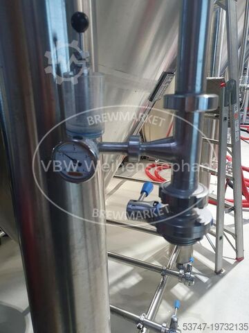 Cylindroconical fermentation and storage tank [2 pieces] PSS Svidnik 