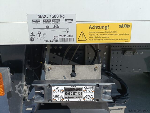 Kofferfahrzeug mit Ladebordwand, Euro 6E Iveco EUROCARGO 160E28P