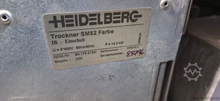 Offsetdruckmaschine Heidelberg SM 52 4 H STRAIGHT