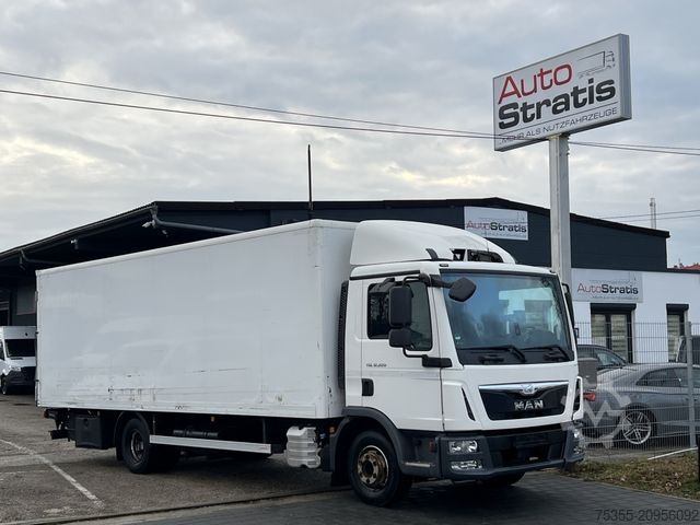 Box truck MAN TGL 12.220 Xenon 7,12m Koffer + LBW Spurhalteass