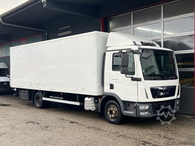 Box truck MAN TGL 12.220 Xenon 7,12m Koffer + LBW Spurhalteass