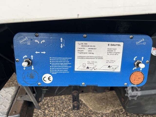 Box truck MAN TGL 12.220 Xenon 7,12m Koffer + LBW Spurhalteass