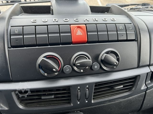 Box truck IVECO EC ML120E21/P CNG Erdgas Klima 7,2m Koff LBW+Tür