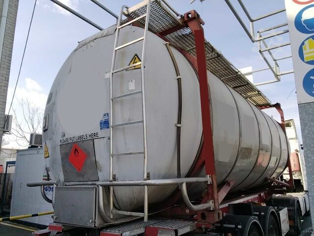 Tankcontainer GRW 35.000 Liter  V4A  Leergewicht 3,54 t