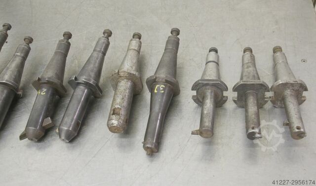 Ausdrehkopf SK40 13 Stück unbekannt Wellengrößen 22-63 mm