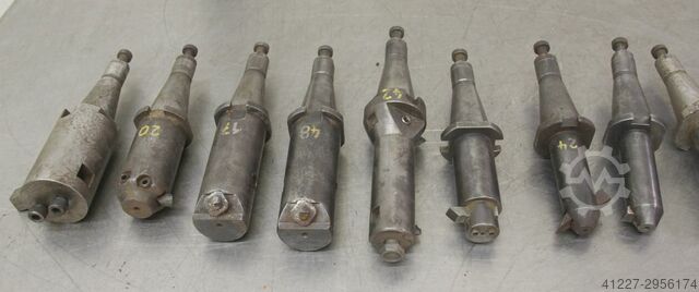 Turning head SK40 13 pieces unbekannt Wellengrößen 22-63 mm